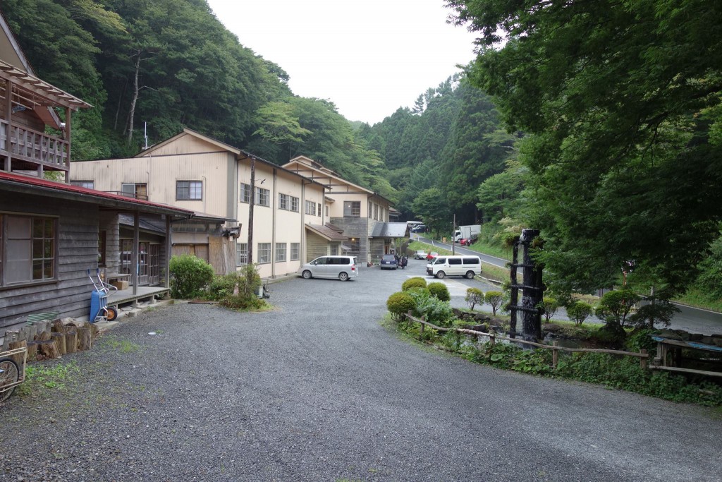 峠の温泉